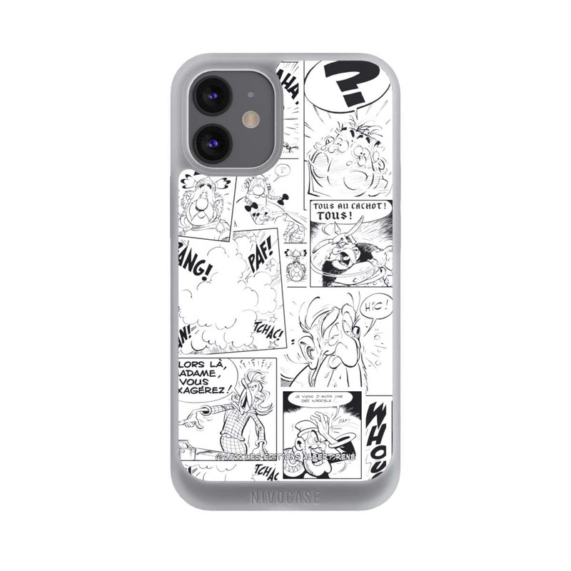 iPhone 12 mini NIVOpure BD Astérix Blanc & Noir