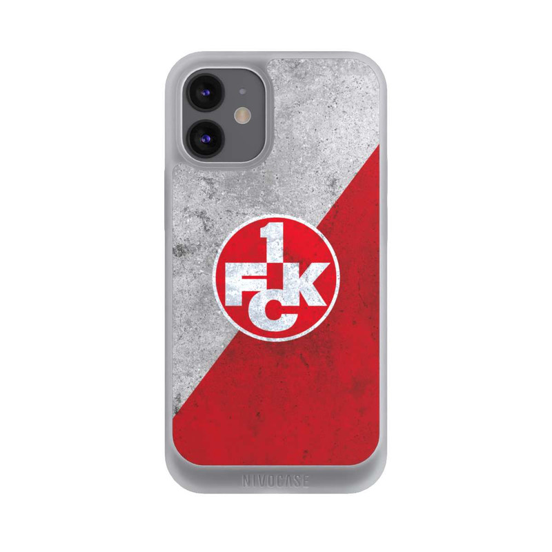 iPhone 12 mini NIVOpure 1.FC Kaiserslautern-Beton Logo red