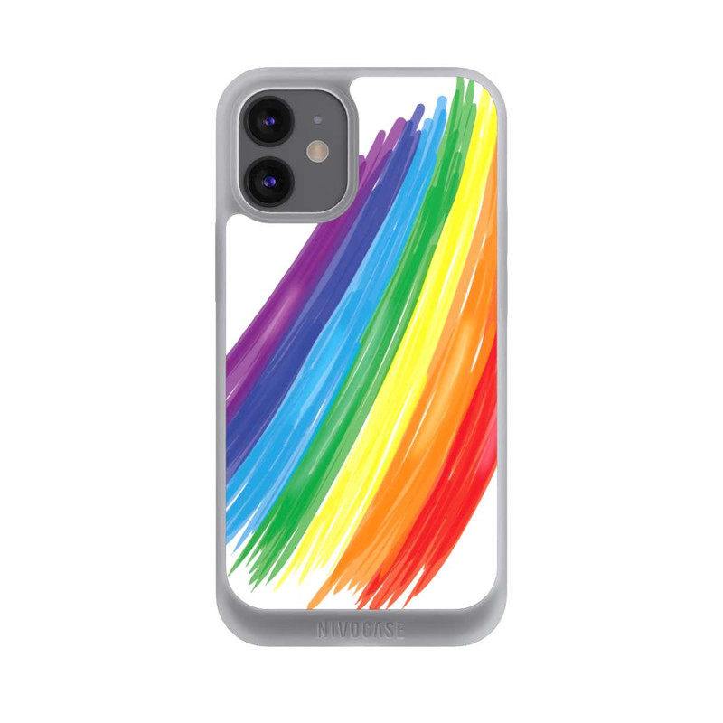 iPhone 12 mini NIVOpure Rainbow Paint Brush