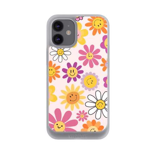 Apple iPhone 12 mini NIVOpure Smiles Pink Flowers