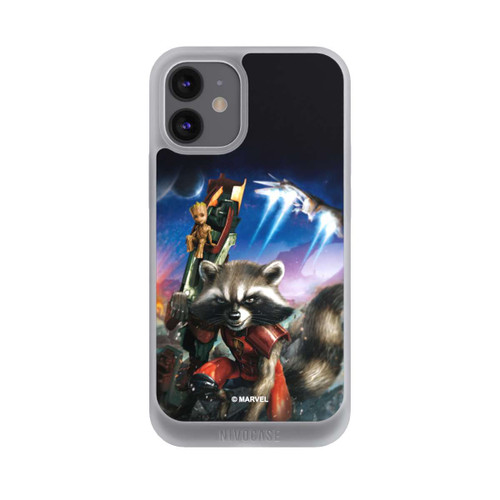 Apple iPhone 12 mini NIVOpure Rocket &amp; Baby Groot Guardians Of The Galaxy