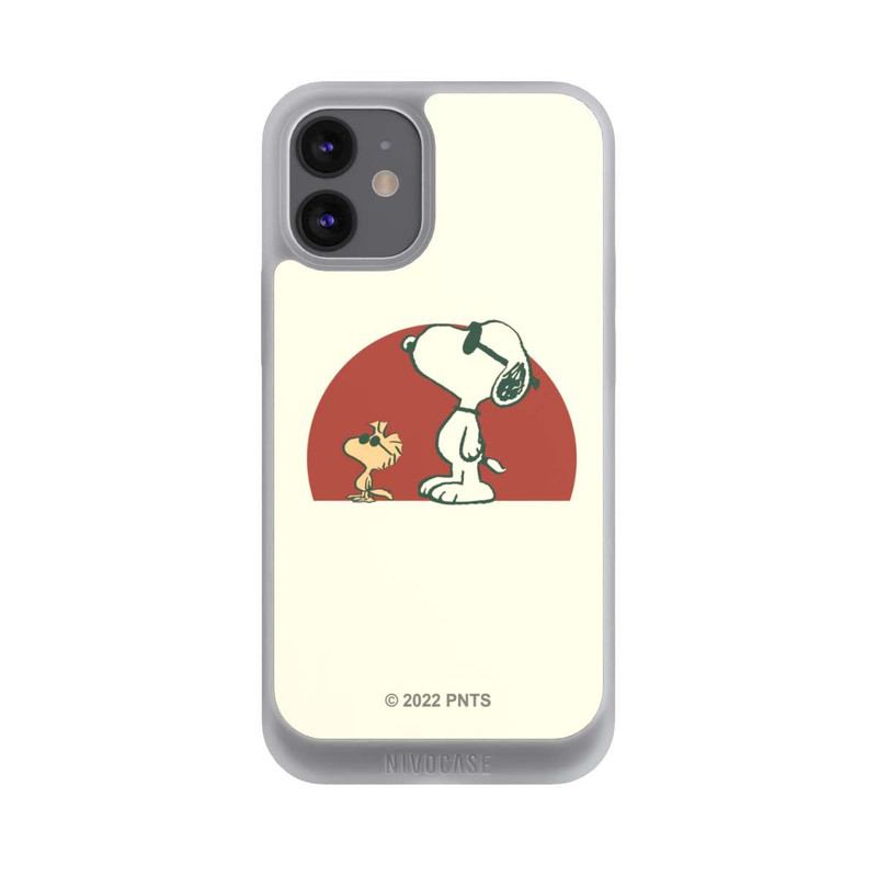 iPhone 12 mini NIVOpure Snoopy Woodstock weit draußen
