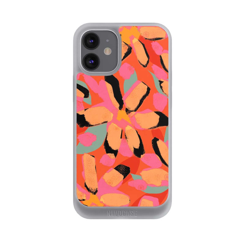 iPhone 12 mini NIVOpure Orange Blossoms Pattern