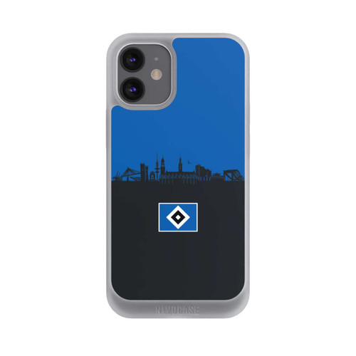 Apple iPhone 12 mini NIVOpure HSV Skyline Blau Schwarz