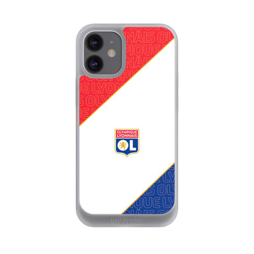 Apple iPhone 12 mini NIVOpure Logo OL rouge et bleu