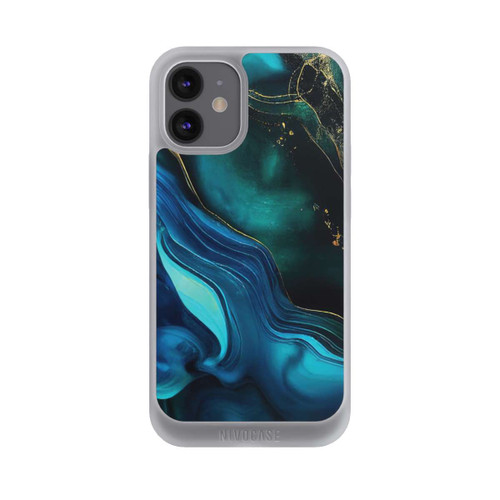 Apple iPhone 12 mini NIVOpure Blaugoldene Tinte mit KI