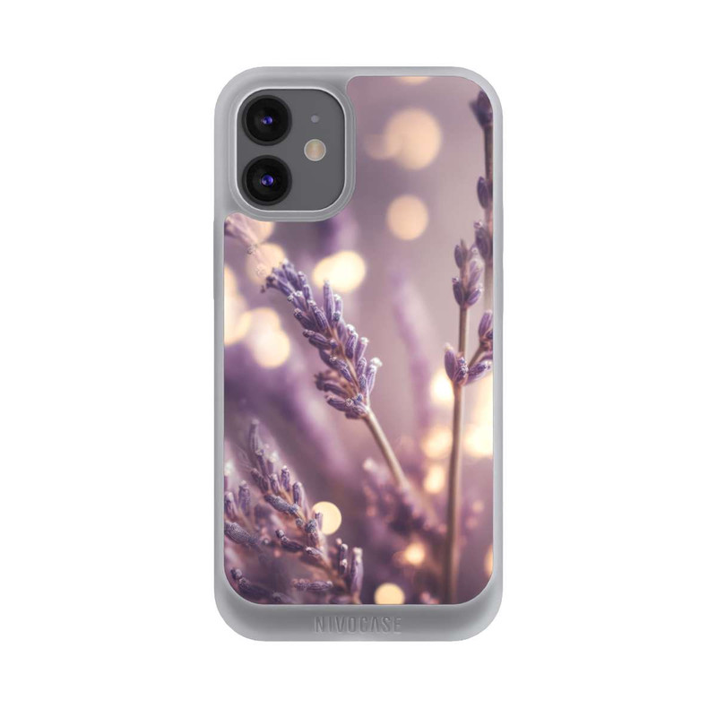 iPhone 12 mini NIVOpure Lavender Close Up with AI