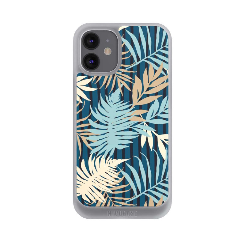 iPhone 12 mini NIVOpure Palm Garden Beige Pattern