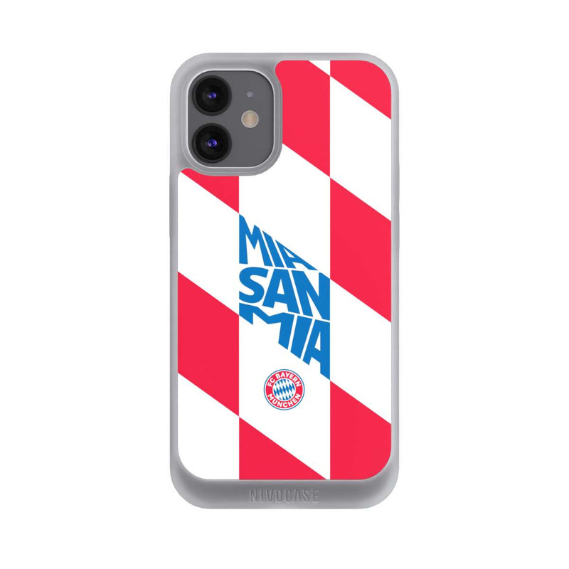 iPhone 12 mini NIVOpure FCB Mia San Mia Rauten