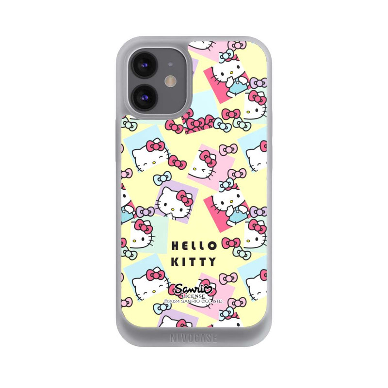 iPhone 12 mini NIVOpure Hello Kitty Pastellmuster
