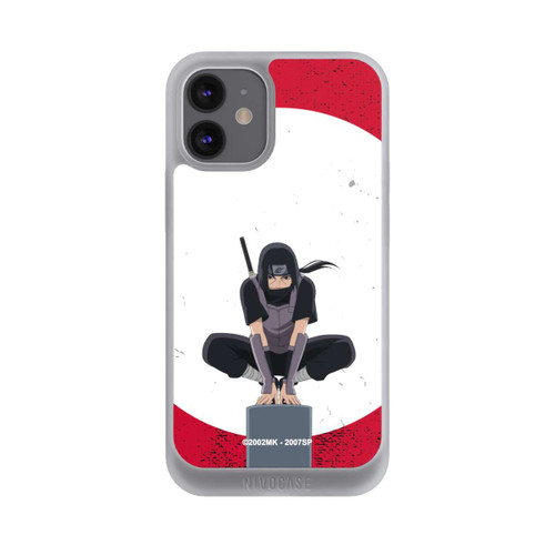 Apple iPhone 12 mini NIVOpure Itachi Uchiha Symbol Roter Hintergrund