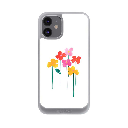 Apple iPhone 12 mini NIVOpure Kleine glückliche Blumen