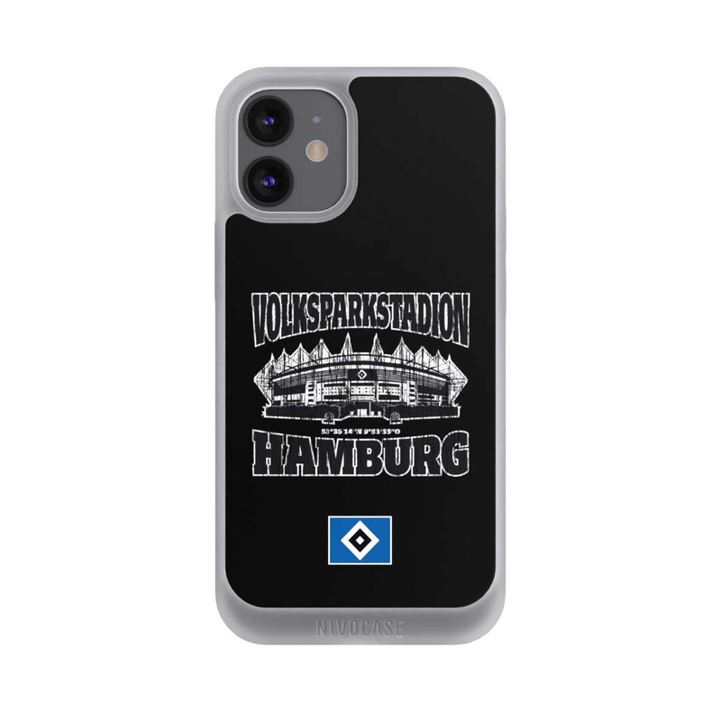 iPhone 12 mini NIVOpure HSV Volksparkstadion Schwarz