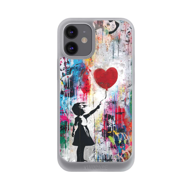 iPhone 12 mini NIVOpure Balloon Girl Colorful