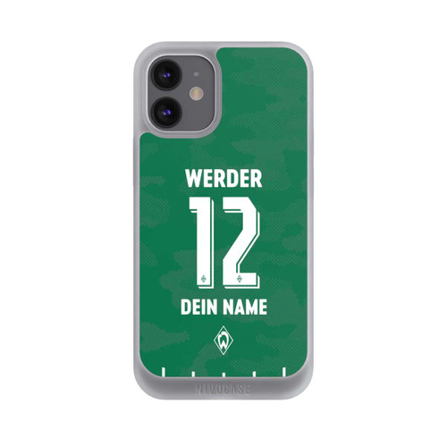 Apple iPhone 12 mini NIVOpure Werder Bremen Trikot Personalisierbar 25-26