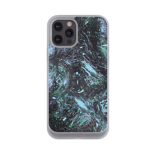 Apple iPhone 12 Pro NIVOpure Abstrakt tropfender Staub lila