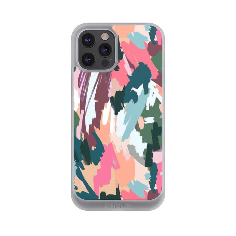 iPhone 12 Pro NIVOpure Abstract Artistic Texture Pink