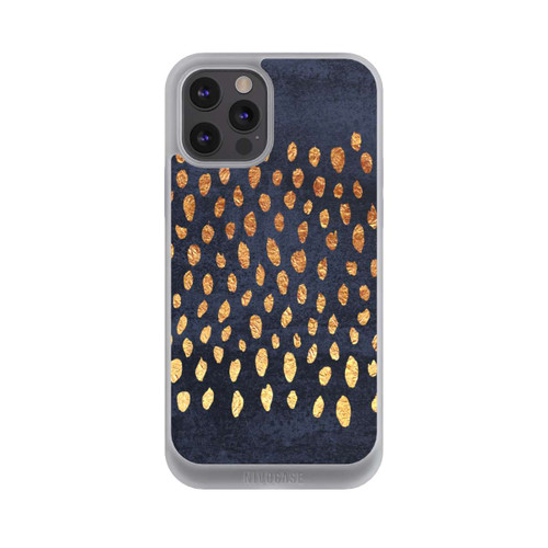 Apple iPhone 12 Pro NIVOpure Muster Gold und Marine