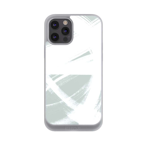 Apple iPhone 12 Pro NIVOpure Abstract Brush Strokes Blush