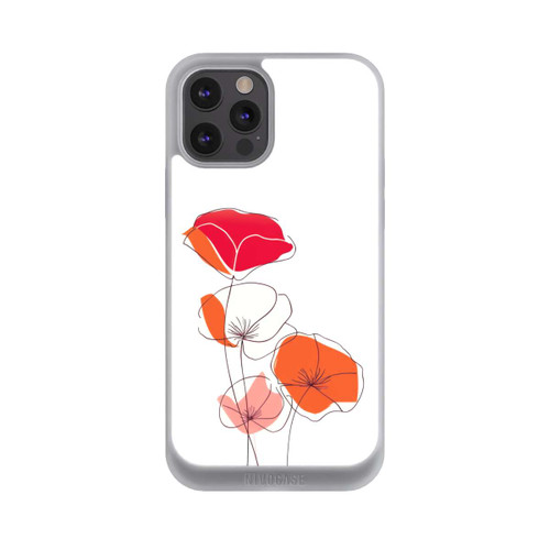 Apple iPhone 12 Pro NIVOpure Mohn Line Art