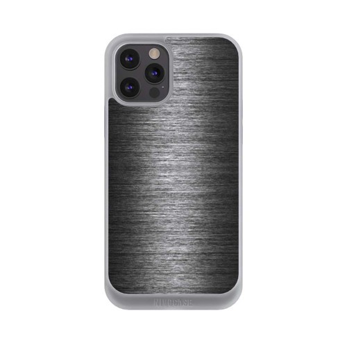 Apple iPhone 12 Pro Max NIVOpure Metal Look - Anthrazit