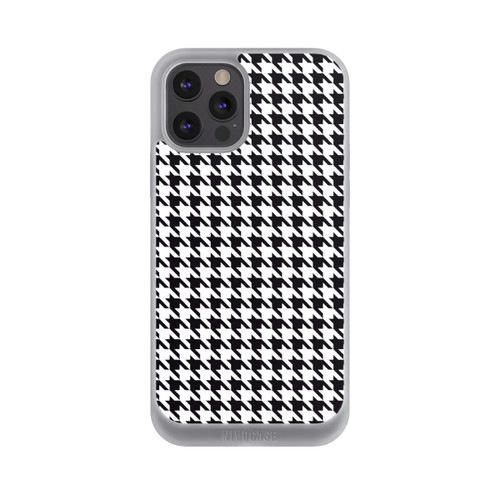 Apple iPhone 12 Pro Max NIVOpure Hahnentritt Schwarz Weiß
