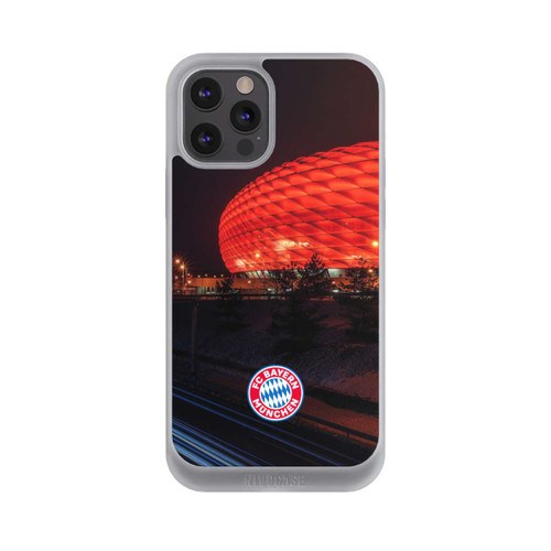 Apple iPhone 12 Pro Max NIVOpure Allianz Arena bei Nacht FCB