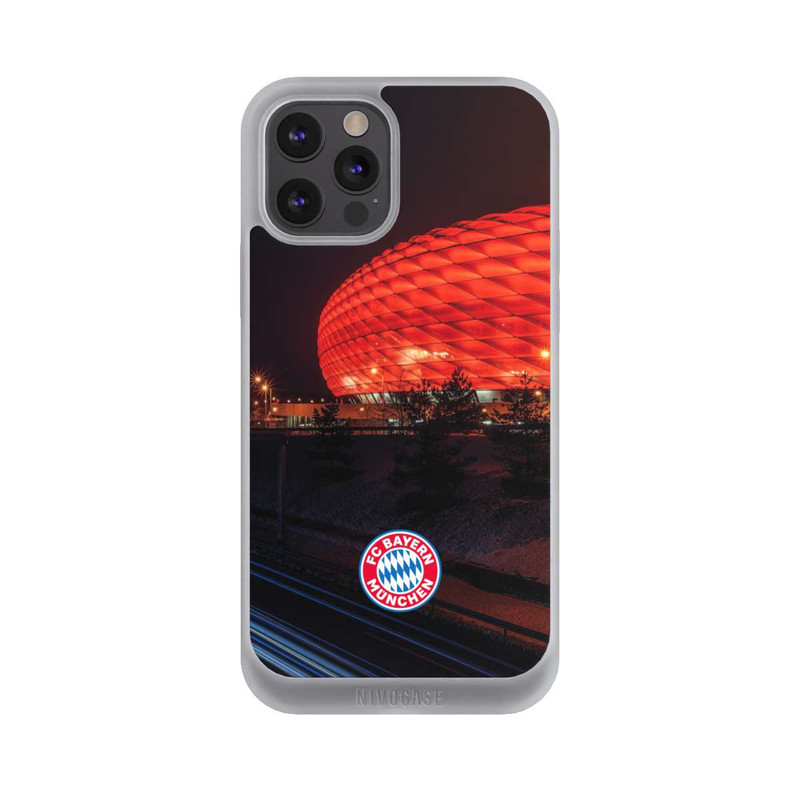 iPhone 12 Pro Max NIVOpure Allianz Arena bei Nacht FCB