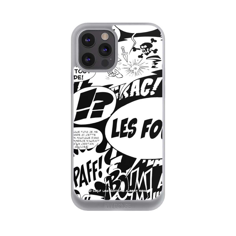 iPhone 12 Pro Max NIVOpure Bulles BD Astérix Noir