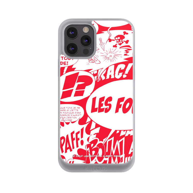 iPhone 12 Pro Max NIVOpure Sprechblasen Asterix Rot
