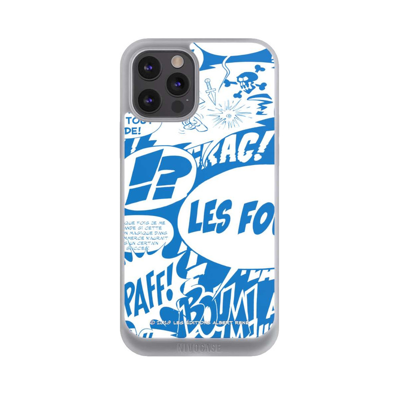 iPhone 12 Pro Max NIVOpure Speech Bubbles Asterix Blue