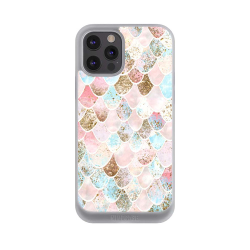 Apple iPhone 12 Pro Max NIVOpure Glitzer Look Meerjungfrau Muster
