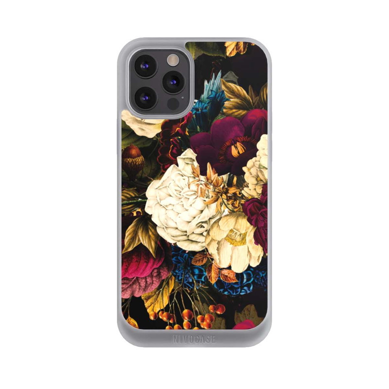 iPhone 12 Pro Max NIVOpure Fleurs vintage sombres