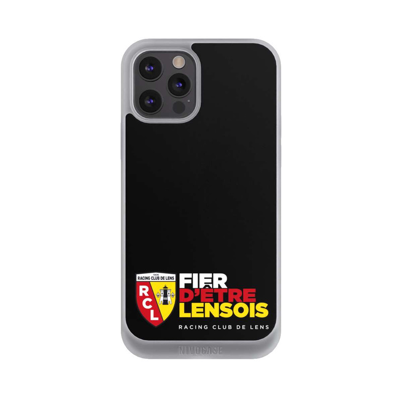 iPhone 12 Pro Max NIVOpure RCL Logo Schwarz Unten
