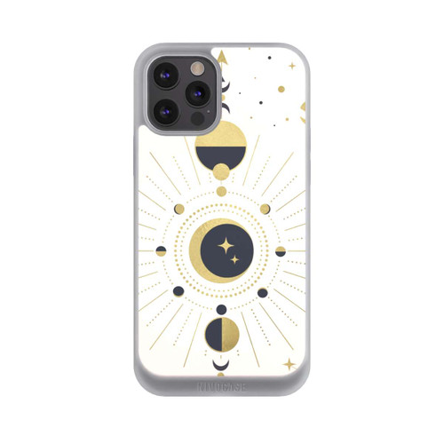 Apple iPhone 12 Pro Max NIVOpure Abstrakter Rose-Gold-Look