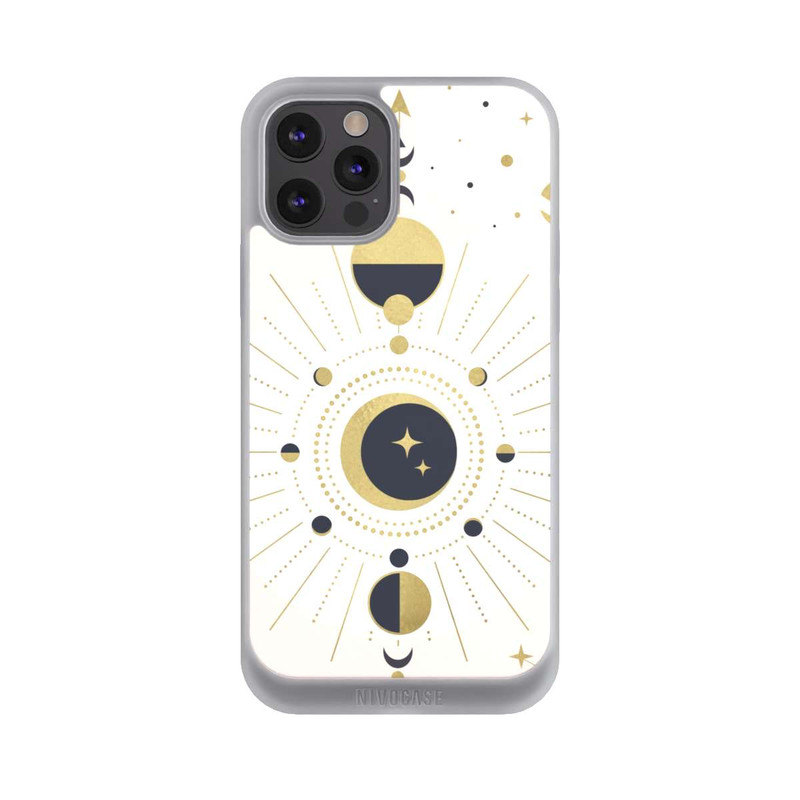 iPhone 12 Pro Max NIVOpure Look abstrait or rose