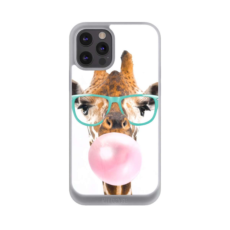iPhone 12 Pro Max NIVOpure Girafe avec chewing-gum