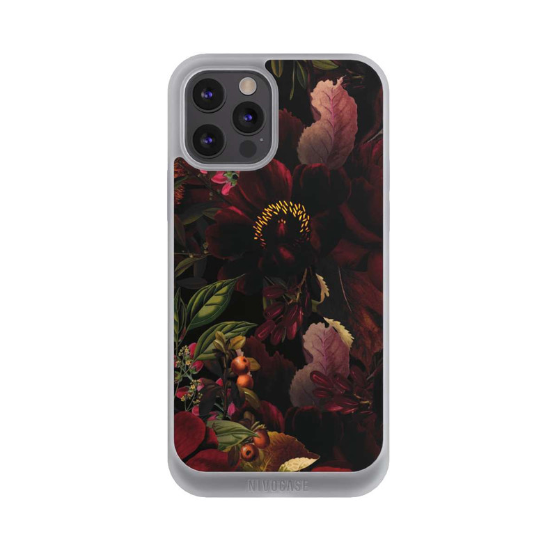 iPhone 12 Pro Max NIVOpure Champ de Fleurs Foncé