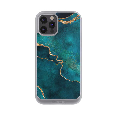 Apple iPhone 12 Pro Max NIVOpure Edelstein glänzend aquamarin