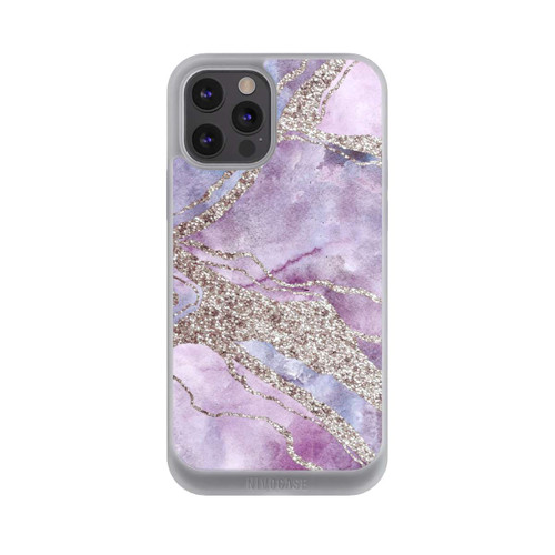 Apple iPhone 12 Pro Max NIVOpure Edelstein Pastell Lila