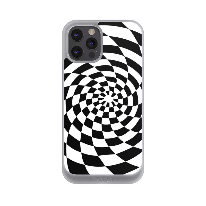 iPhone 12 Pro Max NIVOpure Illusion en noir et blanc