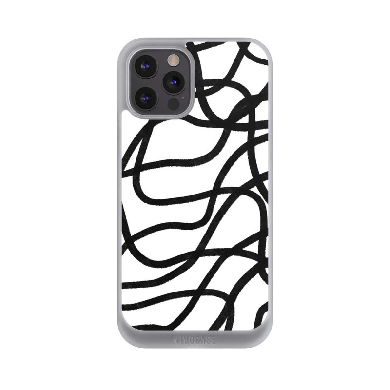 iPhone 12 Pro Max NIVOpure Lignes noires
