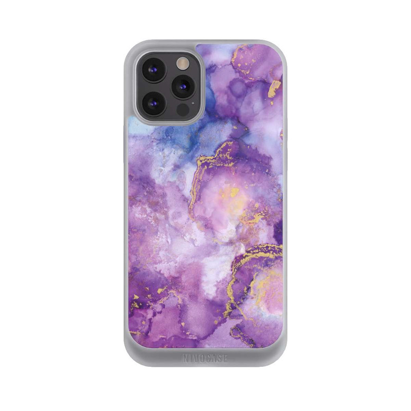 iPhone 12 Pro Max NIVOpure Encre tourbillonnante violette