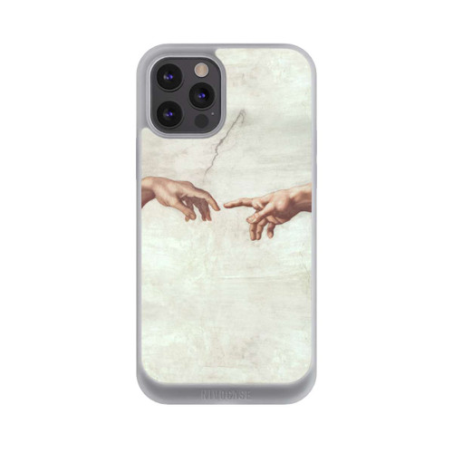 Apple iPhone 12 Pro Max NIVOpure Die Hände von Gott und Adam von Michelangelo Buonarroti