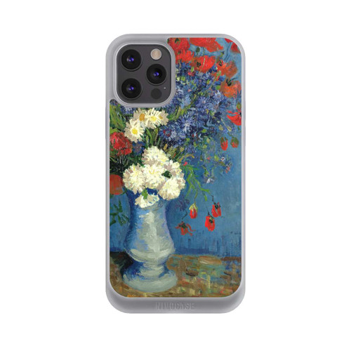 Apple iPhone 12 Pro Max NIVOpure Stillleben Vase mit Kornblumen und Mohnblumen von Vincent Van Gogh