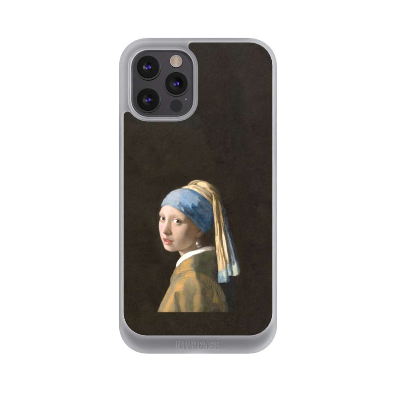 iPhone 12 Pro Max NIVOpure Das Mädchen mit dem Perlenohrring von Johannes Vermeer