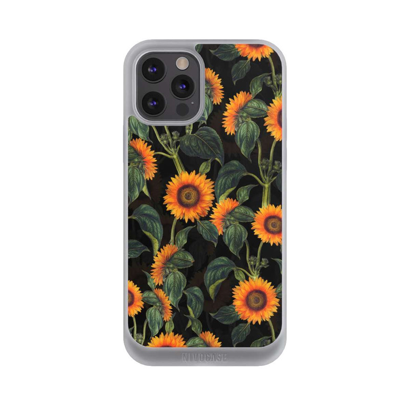 iPhone 12 Pro Max NIVOpure Sonnenblume schwarz