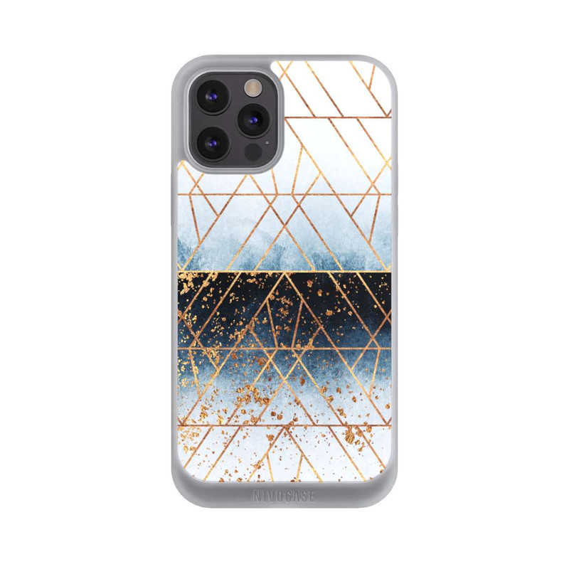 iPhone 12 Pro Max NIVOpure Winter Blue Geo
