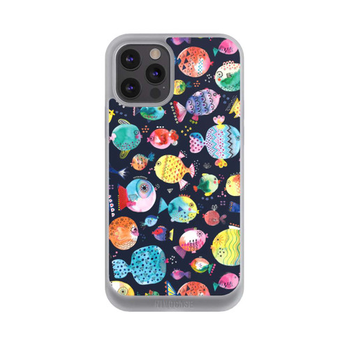 Apple iPhone 12 Pro Max NIVOpure Strandkugelfische Kinder Marineblau