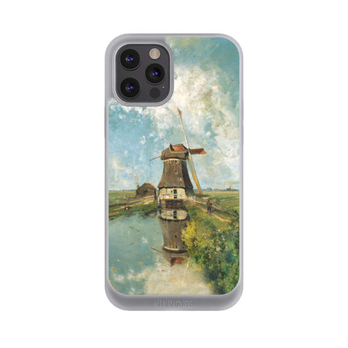 Apple iPhone 12 Pro Max NIVOpure A Windmill on a Polder Waterway